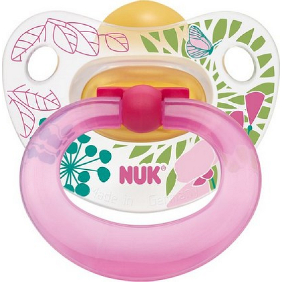Nuk Classic Happy Kids kieferorthopädische Latexdecke 0-6 Monate 1 Stück