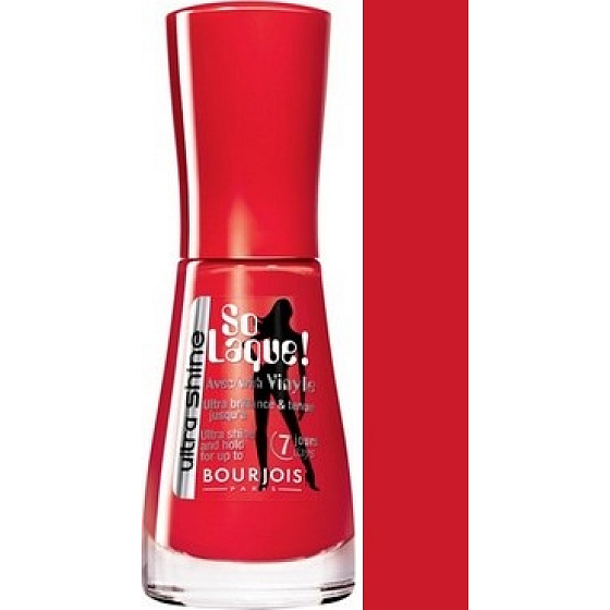 Bourjois So Laque! Ultra Shine Nagellack 25 Rouge Casino 10 ml