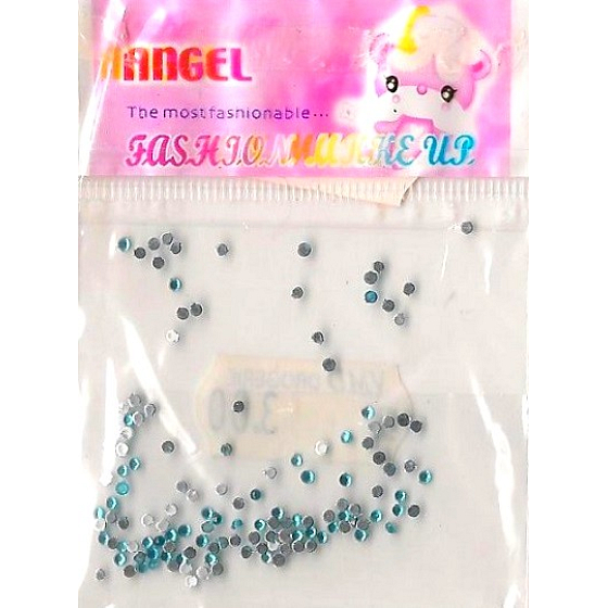 Engel Nagel Dekorationen Strass Steine Türkis 1 Packung
