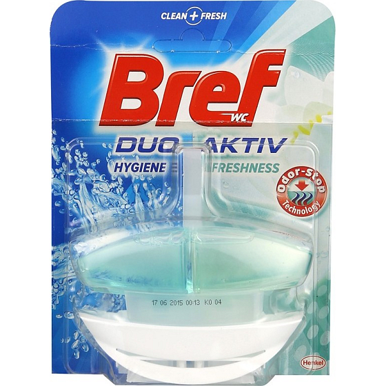 Bref Duo Aktiv Odor-Stop WC Gel Vorhang Set 50 ml