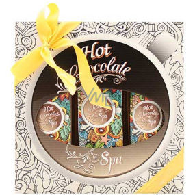 Bohemia Gifts Hot Chocolate Spa Bath 250 ml + Geschenk-Duschgel 200 ml + Haarshampoo 200 ml