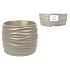 Yankee Candle Scenterpiece Noah elektrische Aromatherapielampe grau mit Zeitschaltuhr 98 x 116 x 116 mm