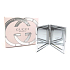 Gucci Bamboo Metal Silver Doppelseitiger Spiegel 6,5 x 6 x 0,8 cm