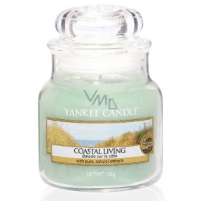 Yankee Candle Coastal Living - Klassische Küstenduftkerze kleines Glas 104 g
