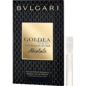 Bvlgari Goldea die römische Nacht Absolutes Eau de Parfum für Frauen 1,5 ml mit Spray, Fläschchen