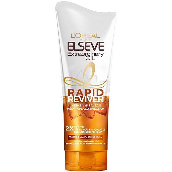Loreal Paris Elseve Außergewöhnlicher Öl Rapid Reviver Intensivbalsam für trockenes Haar 180 ml