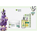 Garnier Bio Graceful Lavandin Organisches Lavendelöl und Vitamin E Anti-Falten-Tagescreme für alle Hauttypen 50 ml