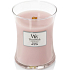 WoodWick Rosewood - Duftkerze aus Palisander mit Holzdocht und Glasdeckel Medium 275 g