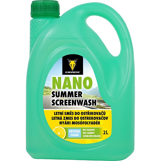 Coyote Nano Sommerwaschflüssigkeit, ohne Farbstoffe 2 l