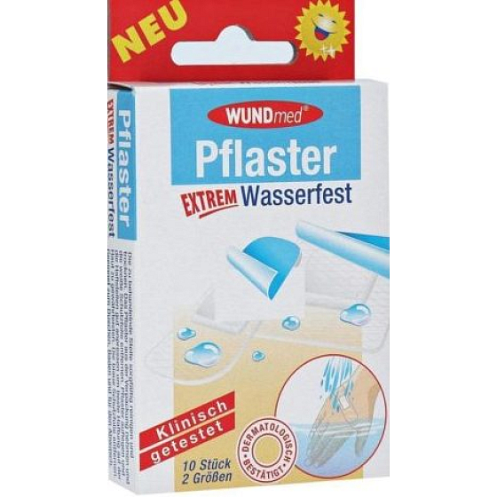 WUNDmed Extrem Wasserfest Patch extra wasserdicht 10 Stück