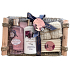 Raphael Rosalee Blumen Pfingstrose Duschgel 150 ml + Körperlotion 150 ml + Toilettenseife 100 g + Massagewaschlappen + Schal, Kosmetikset
