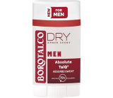 Borotalco Men Dry Amber Scent Deodorant Stick für Männer 40 ml