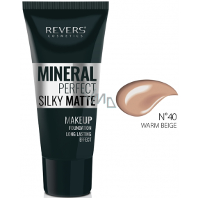Revers Mineral Perfect Seidenmattes feuchtigkeitsspendendes und mattierendes Make-up 40 Warm Beige 30 ml