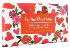 English Soap For The One I Love Roses in Bloom natürliche parfümierte Toilettenseife mit Sheabutter 190 g