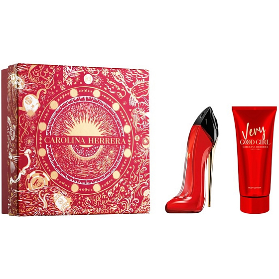 Carolina Herrera Very Good Girl Eau de Parfum 50 ml + Bodylotion 100 ml, Geschenkset für Frauen