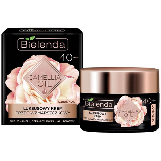Bielenda Kamelienöl Anti-Falten Tages-/Nachtcreme 40+ 50 ml