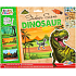 Basic Craft Dino kreative Aktivitäten mit Aufklebern, Kreativset für Kinder ab 3 Jahren