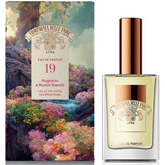 Compagnia Delle Indie 19 Maiglöckchen und weißer Moschus Eau de Parfum für Frauen 75 ml