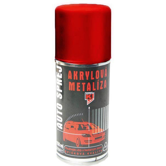 Kwasny Auto-K Color Škoda, akryllack Metallic, 9898/2L2L flammetallic rot, 150 ml