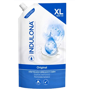 Indulona Original Pflegeduschcreme – Nachfüllbeutel, 600 ml