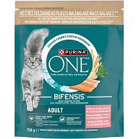 Purina ONE Bifensis Adult Granulat für Katzen mit Lachs, 750 g