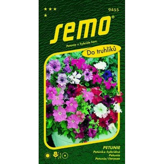 Semo Petunia Mischung in Kartons 0,2 g