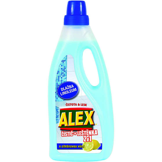 Alex Cleaner extra Glanz 2in1 für Linoleum, Fliesen, Vinyl, Marmor 750 ml
