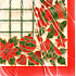 Lios Papierservietten 2-lagig 33 x 33 cm 20 Stück Weihnachtsflasche, Kerze, Glocke