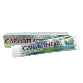 Carlotherm Plus nicht schäumende Zahnpasta ohne Fluor 100 g