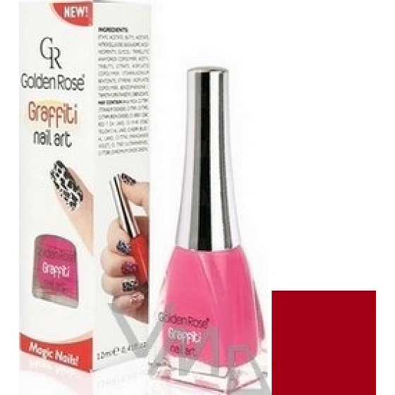 Golden Rose Graffiti Nail Art knisternder Nagellack Schatten 23 12 ml