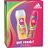 Adidas Mach dich bereit! für Ihr Deospray 150 ml + Duschgel 250 ml, Kosmetikset
