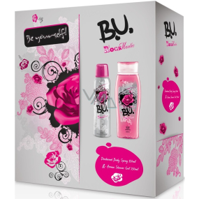BU Rockmantic Deodorant Spray 150 ml + Duschgel 250 ml, Geschenkset für Frauen