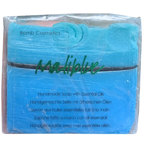 Bomb Cosmetics Malibu - Maliblue Natürliche Glycerinseife 100 g
