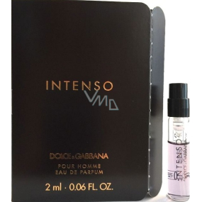 Dolce & Gabbana Intenso gießen Homme parfümiertes Wasser 2 ml mit Spray, Fläschchen