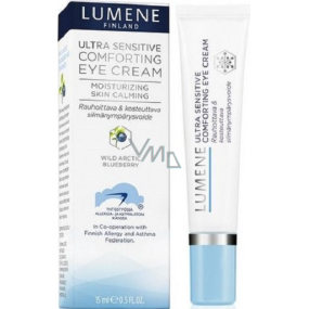 Lumene Ultra Sensitive Comforting Eye Cream beruhigende und feuchtigkeitsspendende Augencreme für sehr empfindliche Haut 15 ml
