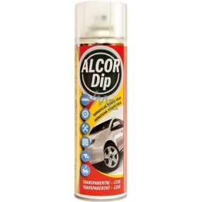 Alcor Dip abnehmbare Flüssigfolie Transparent - Glanz 500 ml Spray
