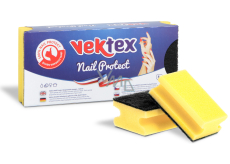 Vektex Nail Protect Geschirrspülschwamm geformt 9,5 x 6,5 x 4,5 cm 3 Stück