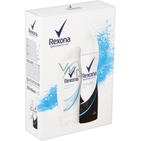 Rexona Frische & Pflege Duschgel 250 ml + Invisible Aqua Antitranspirant Deodorant Spray für Frauen 150 ml, Kosmetikset