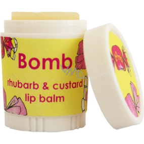 Bomb Cosmetics Rhabarberpudding - Rhabarber-Vanillepudding-Lippenbalsam 4,5 g