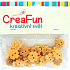 CreaFun Holzknöpfe Sonnenblume 15 mm 25 Stück