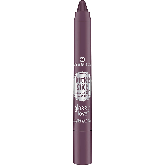 Essence Butter Stick Glossy Love Lippenfarbe 01 Blueberry Macaroon 2,2 g