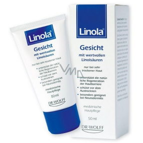 Linola Gesicht Hautcreme für sehr trockene und empfindliche Haut 50 ml