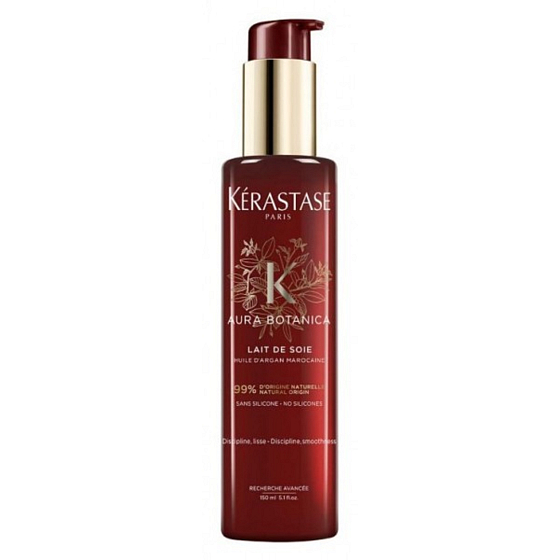Kérastase Aura Botanica Lait De Soie silikonfreie Milch zum Glätten beim Föhnen 150 ml