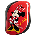 Tangle Teezer Compact Professionelle kompakte Haarbürste, Disney Minnie Mouse Red