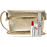 Pupa Vamp! Mascara 100 Extra Schwarz 9 ml + I m Matt matt Lippenstift 071 True Red 3,5 g + goldene Handtasche, Kosmetikset