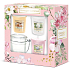 Yankee Candle Garden Hideaway Sonniger Tagtraum - Träumen an einem sonnigen Tag + Kamelienblüte - Kamelie + Süße Wabe - Süße Waben-Votivkerze 3 Stück + Kerzenhalter, Frühlingsgeschenkset
