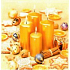Nekupto Papierservietten 3-lagig 33 x 33 cm 20 Stück Goldkerzen