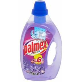 Palmex Active-Enzym 6 Color Lavender Flüssigwaschgel für weiße und farbige Wäsche 20 Dosen 1 l