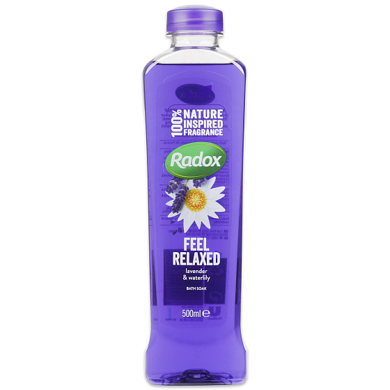 Radox Feel Relaxed Lavendel & Seerose Badeschaum 500 ml