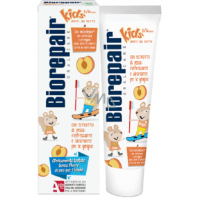 Biorepair Kids Zahnpasta mit Pfirsichgeschmack für Kinder 0-6 Jahre 50 ml